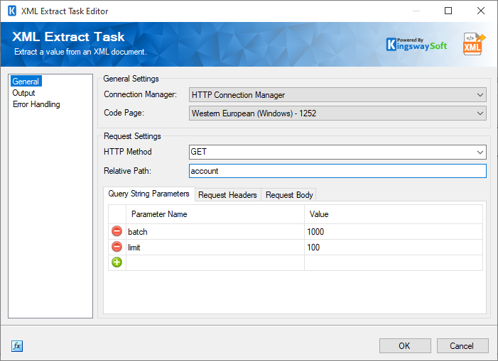 SSIS XML Extract Task